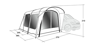 Outwell Wolfburg 380 Air
